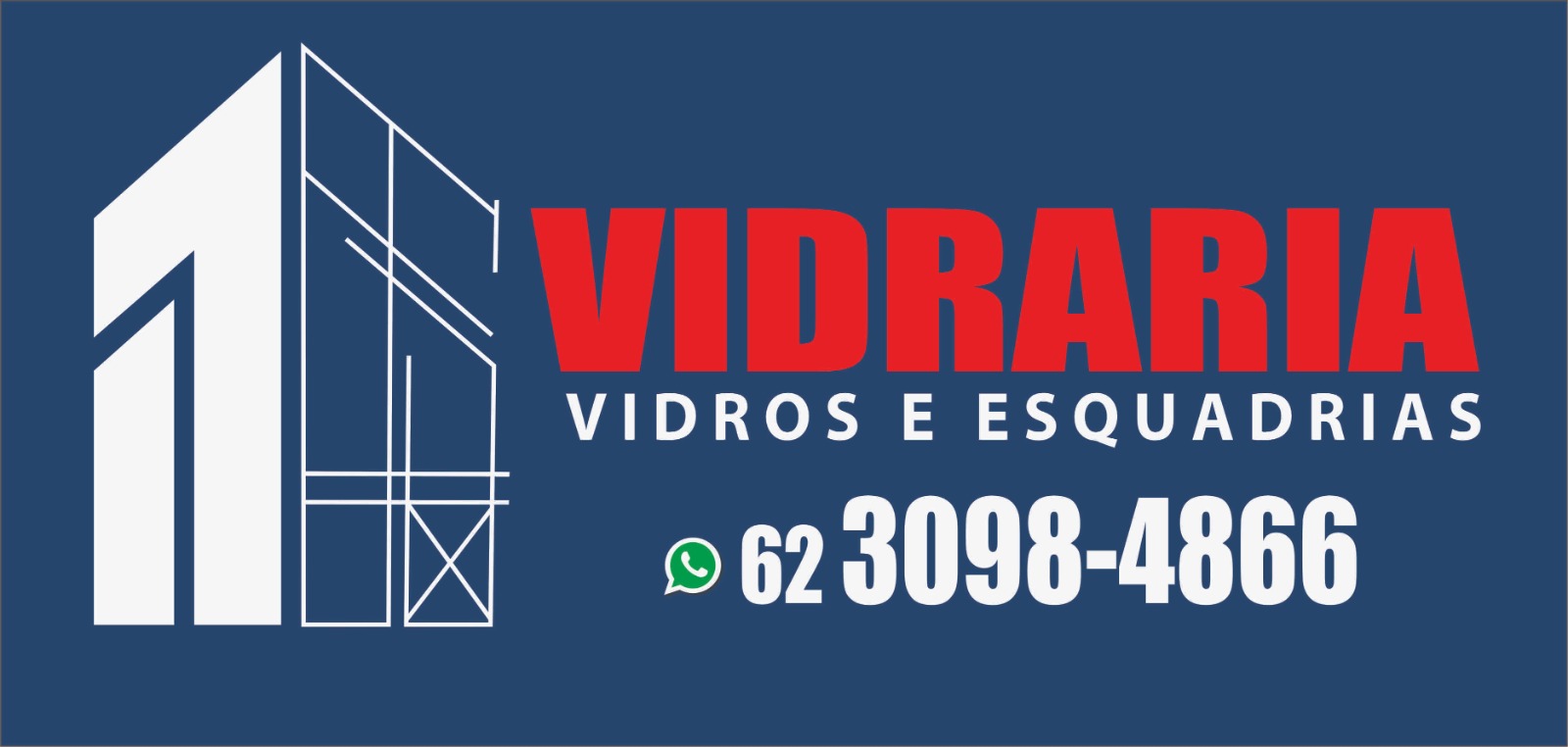 Vidraria vidros e esquadrias